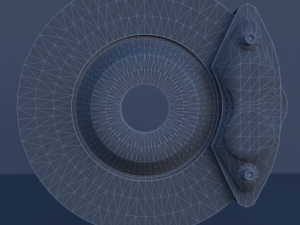 mercedes benz brakes 3Dモデル
