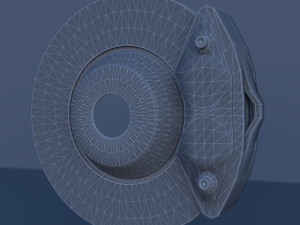 mercedes benz brakes 3Dモデル