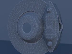 mercedes benz brakes 3D Model