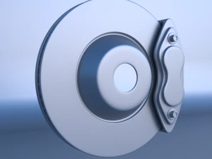 mercedes benz brakes 3D Model