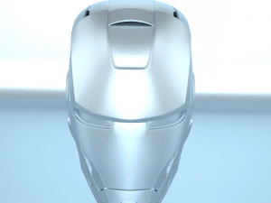 iron man head 3D Model
