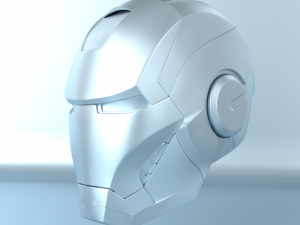 iron man head 3Dモデル