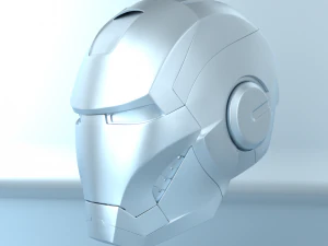 iron man head 3D Model
