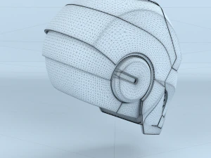 iron man head 3D Model