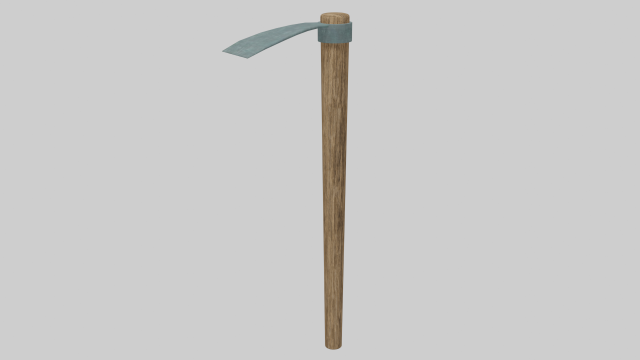 hoe 3D 模型 .c4d .max .obj .3ds .fbx .stl .blend 