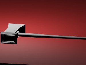 lowpoly hammer 3D Model