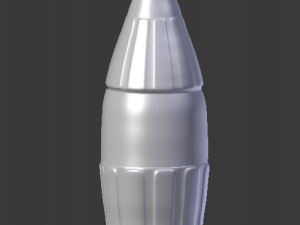 coke - coca cola bottle 3D Model