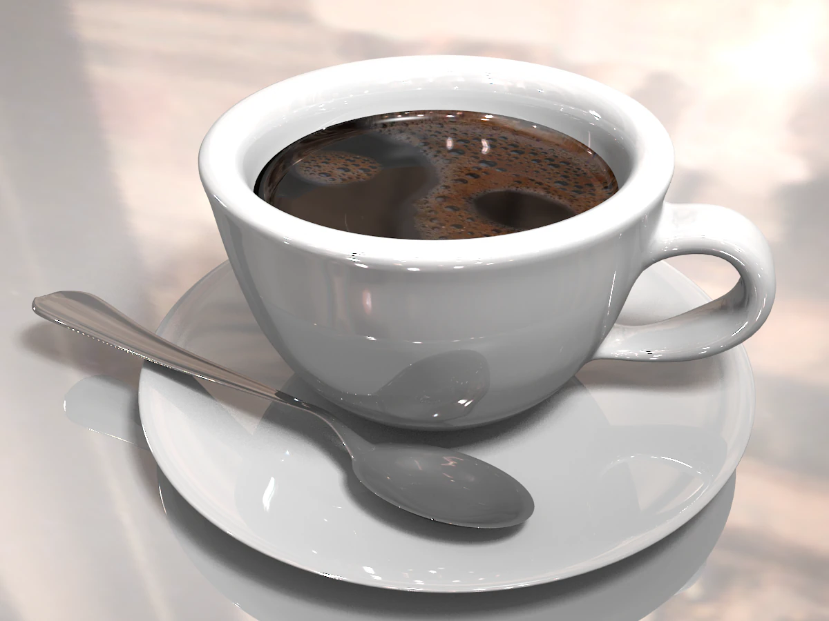 coffee cup 3D Model .c4d .max .obj .3ds .fbx .stl .blend