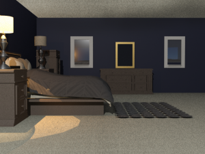 bedroom 3D 模型