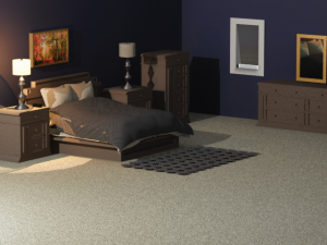 bedroom 3D 模型