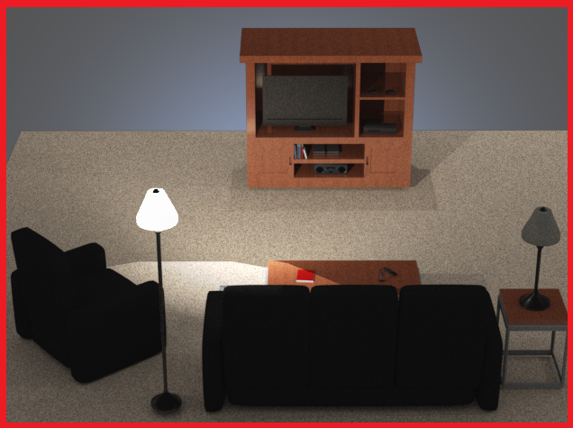 living room 3D मॉडल .c4d .max .obj .3ds .fbx .stl .blend 