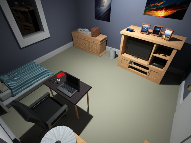 room 3D Model .c4d .max .obj .3ds .fbx .stl .blend 