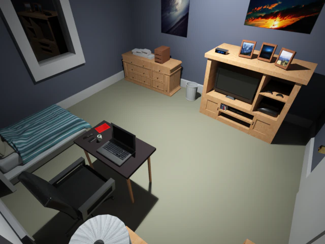 room 3D Model .c4d .max .obj .3ds .fbx .stl .blend 