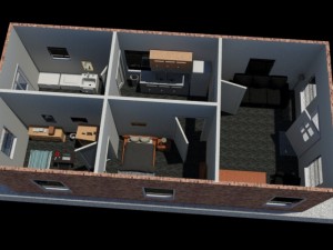 small house 3Dモデル