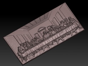 last supper Model 3D
