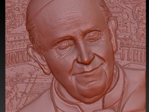 pope francisco 3D Model