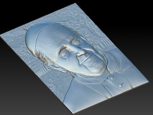 pope francisco 3D Model
