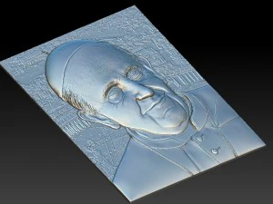 pope francisco 3D Model
