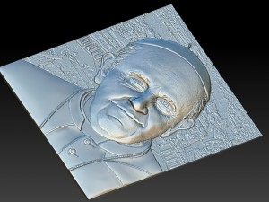 pope francisco 3D Model