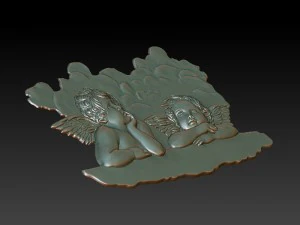 angels putti 3D Model
