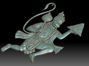 hanuman 3Dモデル