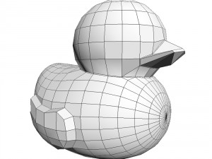 rubber duck 3D 모델