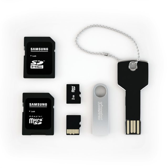 usb drives Model 3D .c4d .max .obj .3ds .fbx .stl .blend 