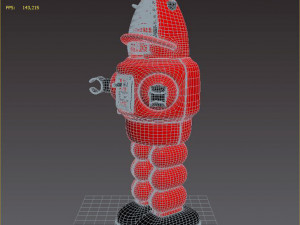 planet robot toy 3D Model