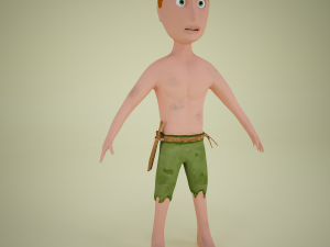 little viking 3D 模型