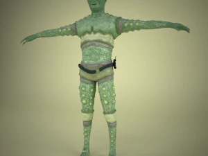 エイリアン 3Dモデル