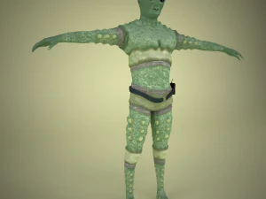 エイリアン 3Dモデル