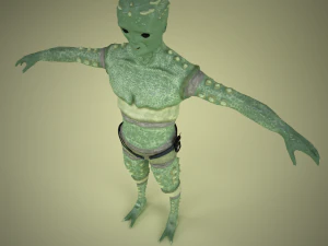 エイリアン 3Dモデル