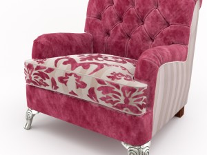 mantellassi revival armchair Modelo 3D
