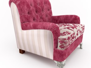 mantellassi revival armchair 3D Model