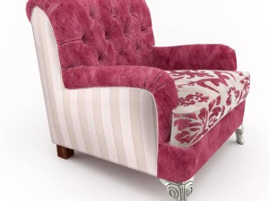 mantellassi revival armchair 3D Model