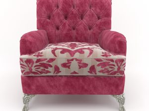 mantellassi revival armchair 3D Model