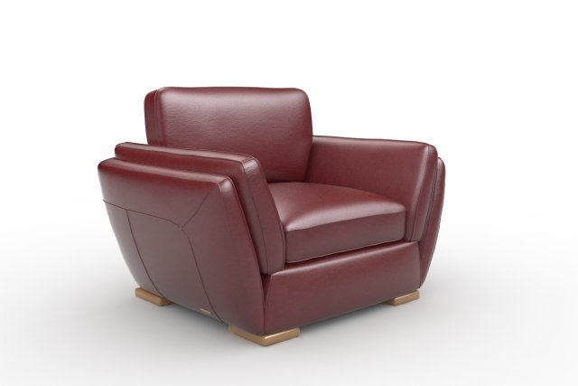 anapo a399-003 arm chair by natuzzi edit 3D Model .c4d .max .obj .3ds .fbx .stl .blend 