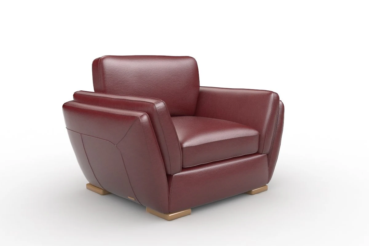 anapo a399-003 arm chair by natuzzi edit 3D Model .c4d .max .obj .3ds .fbx .stl .blend 