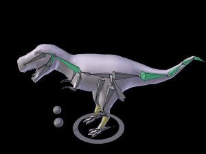dinosaur t-rex 3D मॉडल