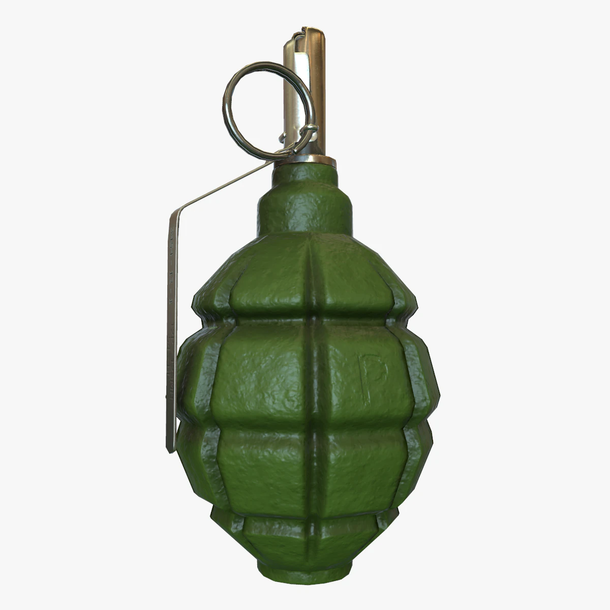 grenade f1 cis 3D Model .c4d .max .obj .3ds .fbx .stl .blend 