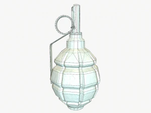 grenade f1 cis 3D Model