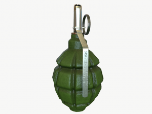 grenade f1 cis 3D Model