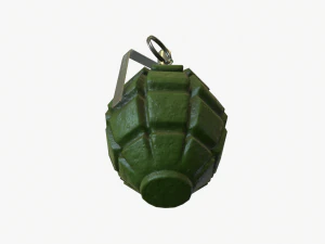 grenade f1 cis 3D Model