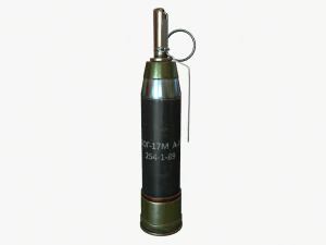 grenade vog-17 cis hattabka 3D Model