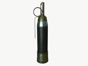 grenade vog-17 cis hattabka 3D Model