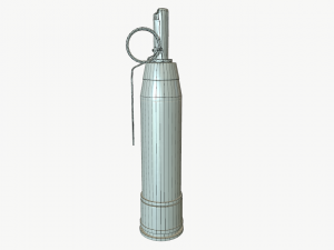 grenade vog-17 cis hattabka 3D Model