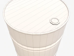 barrel - drum 3D Model