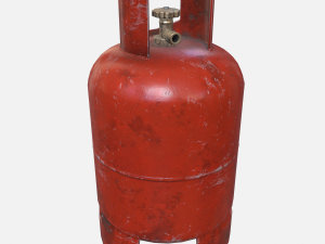 gas cylinder 3D-Modell