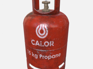 gas cylinder 3D-Modell