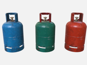 gas cylinder 3D-Modell